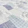 Tejido de Gasa de Doble Capa 100% Algodón para Pijama, Tejido Liso de Algodón Puro Estampado Digital para Bebés y Niños, Tejido de Algodón Lavado para Ropa de Casa de Mujer