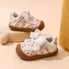 Novidade Primavera e Outono 2026 Sapatos de Bebê para Meninos e Meninas, Sapatos de Caminhada com Solado Macio, Tênis para Crianças Pequenas de 1-3 Anos, A-Gan