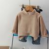 Tops de Terciopelo de Invierno para Niños, Camisetas Térmicas Cálidas de Cuello Medio-Alto, Ropa de Colores Caramelo para Niños y Niñas, Ropa Infantil de Otoño e Invierno