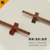 Soporte para palillos de vajilla china soporte para palillos de madera maciza soporte para palillos almohada de palillos de madera soporte para palillos de bambú soporte para palillos soporte para palillos soporte para palillos