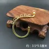 Accesorios de Joyería de Aleación DIY Estilo Antiguo Material de Pasador de Metal Colgante para Oreja Adornos para la Frente Accesorios para Pendientes