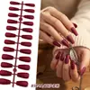 Europeu e Americano Popular Transfronteiriço Fosco Sólido Cor Gelo-Transparente Alto Padrão Trapezoidal Nail Art Unhas Usáveis Pontas de Unhas Postiças Acessórios
