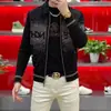 Jaqueta de lantejoulas de nicho de alta qualidade e luxo leve para homens, estilosa e elegante, estilo curto, adequada para apresentações, casaco inspirado em Chanel