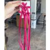 Paquete de 2 ~ Pasador de lazo de estilo ballet francés para el cabello de verano para mujer, clip para flequillo lateral dulce, lazo para el cabello