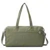 Bolsa de Fitness con Separación Seca y Húmeda, Bolsa de Equipaje Deportivo de Gran Capacidad para Mujeres, Elegante Bolsa de Viaje con Compartimento Independiente para Zapatos, Se Puede Imprimir con Logo