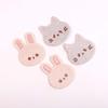 Livro de mão Shell Do Telefone Móvel Acessórios De Vestuário Decorativos Novos Bonito Dos Desenhos Animados Animal Cabeça Urso Bordado Patch