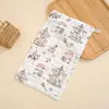 Toallitas de gasa de algodón para recién nacidos hechas a medida, toallas de baño para bebés, toallas Clase A, pañuelos y paños faciales para niños, con diseños personalizados