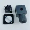 Válvula Solenoide Hidráulica de Pulso Din43650A Conector de Caixa de Junção Plugue Luz LED Transparente 2+1Terra 3+1Terra