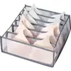 Caja de Almacenamiento de Ropa Interior para el Hogar, Organizador de Almacenamiento para Jeans, Rejilla de Almacenamiento Dividida, Organizador de Calcetines para Dormitorio, Malla