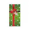 Cortina de Puerta Navideña del Grinch de Venta Caliente Transfronteriza Tela Decorativa Paño para Escena de Fiesta de Ventana de Gabinete de Entrada de Venta Caliente Transfronteriza Multipatrón
