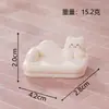 Casa Creativa Linda de Gato Pequeño Nueva Decoración Casera Mini DIY Adornos de Escena en Miniatura Pequeños Adornos de Escritorio