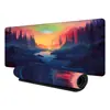 Mouse Pad Grande Popular para E-Sports da Amazon Cenário de Desenho Animado Pad Funcional para Mesa Mouse Pad Personalizado para Publicidade