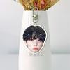 Boynextdoor Lee Changhe Mingzai Hwan Llavero de Acrílico Blanco Doble Cara Soporte Bolsa Colgante para Mochila Escolar