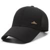 Gorra de béisbol de ala larga para hombre de mediana edad, de verano, con red transpirable, parasol, protección solar, para pesca y ocio al aire libre