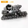 Llave para Filtro de Aceite de Doble Cadena para Excavadora, Llave para Rejillas de Aceite, Llave para Filtro de Aceite, Herramienta de Desmontaje y Montaje Tipo Cadena para Cambio de Aceite