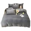 Capa de Edredom de Veludo Leite Atacado Outono e Inverno Peça Única Pelúcia Dupla Face Flanela Veludo Coral Edredom Simples com Forro de Fleece