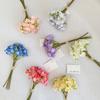 Simulación transfronteriza de jazmín, decoración para el hogar, sala de estar, flores falsas, arreglos florales para bodas, flores de mano de alta calidad, flores hechas a mano.