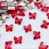 Decoraciones Mariposa para Uñas 9*10mm, Pedrería con Base Puntiaguda, Cristales para Uñas Irregulares Súper Brillantes, Decoraciones de Cristal para Uñas Usables Venta al por Mayor