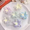 Nuevo Pasador de Flor Plumeria Transfronterizo Europeo y Americano 2025 para Mujer, Pasador Impreso UV para la Parte Posterior de la Cabeza, Accesorio Floral Estilo Vacaciones