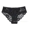 Calcinhas Femininas Semi-transparentes de Renda Europeia e Americana Atacado Personalizado, Pedidos Pequenos, Retorno Rápido, Cós Médio Sexy, Fundo 100% Algodão
