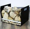 Estante de Madera Estante para Troncos Estante de Hierro y Madera Amazon Venta Caliente Transfronteriza Estante de Almacenamiento de Madera para Interiores y Exteriores Estante Pequeño para Madera