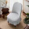 Funda Curva Universal para Silla, Elástica de Espesor Completo para Todas las Estaciones con Patrón de Rejilla de Piña, Funda para Silla Curva para Uso Doméstico/Comercial, Al por Mayor