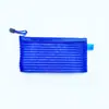 Bolsa Transparente Rayada para Archivos Bolsa de Almacenamiento para Papelería y Exámenes Cremallera de Nylon Materiales de Oficina Bolsa para Archivos Transfronteriza