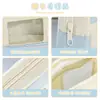 Estuche para Lápices Temático de Gato Sal de Mar con Frente Transparente, Puede Guardar Tarjetas Pequeñas, Multicapa, Gran Capacidad, Bloqueo de Color de Moda, Bolsa de Papelería con Diseño Único