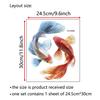 2025 Ove Ove Fc1649 Peces Koi en Pareja, Transfronterizo, Extraíble, Dropshipping Transfronterizo, Moderno y Sencillo