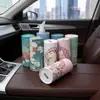 Uau! Papel de Seda Cilíndrico Personalizado para Publicidade e Promoção. Lata Cilíndrica de Papel Toalha para Carro Pode Ser Impressa com Logo. Papel para Presente Corporativo