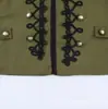 Comercio Exterior Transfronterizo Ropa de Mujer Europea y Americana Moda Retro Francesa Chaqueta de Traje Versátil con Hombreras y Botones de Nudo 2425688