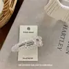 Coreia do Sul novo grampo de cabelo com pérolas de cristal transparente flor de diamante rosa doce moda grampo para franja grampo lateral acessórios de cabelo