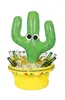Cubo de Hielo Inflable de PVC Cubo de Hielo Inflable de Cactus Cubo de Almacenamiento de Cerveza Inflable