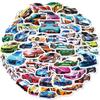 50 Stickers de Graffiti Coche Deportivo Supercoche Stickers Producto Nuevo Transfronterizo Decoración Personalizada DIY Se Puede Pegar Repetidamente Impermeable Venta Caliente