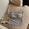 Camisola Pequeña para Mujer Todo en Uno con Almohadilla en el Pecho Plisada Ajustada Cómoda Cómoda Cubre Pecho Combinable Ropa Interior Top Base