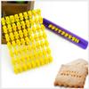 Molde para Galletas Alfabeto Inglés Número Símbolo Sello Molde para Galletas Tipo Móvil Sello de Impresión Molde Pastel Creativo