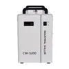 Série CW Chiller Industrial Máquina de Refrigeração de Temperatura Constante Máquina de Refrigeração Industrial Tanque de Água Universal Eixo para Corte a Laser Gravação