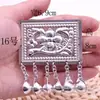 Nova Joia de Prata Miao de Guizhou Etnia Yi de Liangshan Folha de Alumínio DIY Acessórios para Roupa Penduricalho para Chapéu Mai Taibo