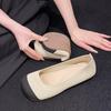 Zapatos de frijol transpirables de tejido hueco con suela suave para pedal, suministro directo de fábrica, zapatos para bebé de estilo fragante, zapatos para ir al trabajo
