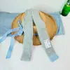 Guantes de Punto con Pelo de Conejo para Pantalla Táctil, Muñeca Larga, Estilo Coreano Nuevo, Otoño e Invierno, Cálidos, Color Fresco, Bufanda Pequeña, Combinan con Todo