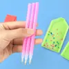 Set de Herramientas para Pintura de Diamantes DIY con Bolígrafo de Taladro de Punto y Bandeja Set de Herramientas