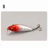 Isca para Pesca: Isca Minnow de Afundamento Lento para Arremessos de Longa Distância, Minnow que Não Desvia para Pesca em Água Salgada, Eficaz para Mirar em Corvina, Peixe Mandarim e Robalo