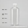60ml 100ml 200ml Flip Top Garrafa de Plástico PET Transparente Redondo Emulsão Gel Squeeze Amostra Sub-Garrafa
