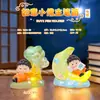 Nuevo Adorno de Escritorio Personalizado: Lámpara Portalápices de Buda Brillante Creativa y de Moda, Decoración de Almacenamiento Regalo
