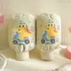 Mangas Infantis Outono e Inverno Desenho Animado Fofo Menino Camada Dupla Impermeável Mangas Menina Criança Pequena Bebê Mangas Anti-Manchas
