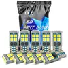 DxzImpuestos No IncluidosLuz LED para Coche T10 Luz Indicadora de Ancho 10 LEDs Indicador de Ancho Canbus W5W Luz de Matrícula