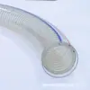 Tubo de Aço com Fio de PVC, Espessado, Resistente ao Desgaste, à Prova de Geada, Tubo Plástico Reforçado em Espiral de 1 polegada, Resistente a Altas Temperaturas, para Mangueira de Sucção, Extração de Óleo e Bombeamento de Água