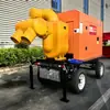 Control de inundaciones Emergencia 1000 Metros Cúbicos Motor Diésel Camión Bomba de Agua Alto Flujo Bomba de Drenaje Producción de Fábrica Configuración Opcional