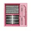 Pestañas Postizas Transfronterizas para Maquillaje Asiático y Europeo/Americano, Estilo Diario, No Exageradas, Dulces y Frescas, Estilo Dinámico, DIY, Más Vendido en Amazon en Europa y América