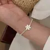 Pulsera de Plata de Ley S925 para Mujer, Plata Rota, Unas Onzas de Corazón Pulsera de Corazón, Diseño de Nicho, Estilo Genial, Accesorios de Pulsera Sencillos